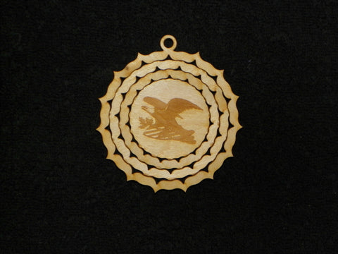 AMERICAN EAGLE ORNAMENT